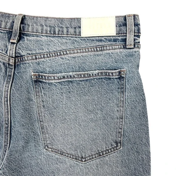 Pistola Lana High-Rise Ultra Wide Leg Jean Plus Sz 33" Petite Break Light Wash - Picture 14 of 14